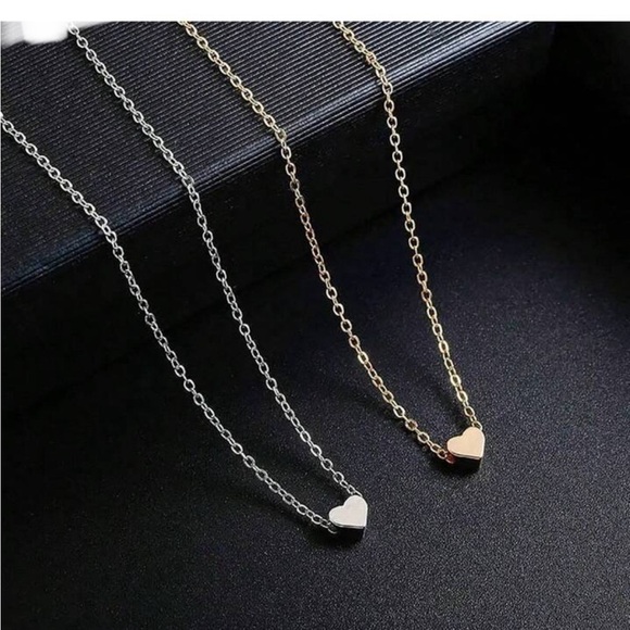 Heart Pendant Stainless Steel Necklace - Picture 4 of 5